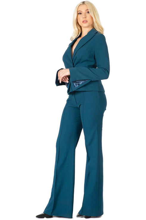 Queen Double Breasted Peaked Lapel Jacket